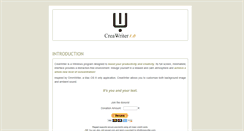 Desktop Screenshot of creawriter.com